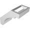Ekena Millwork 4-in. W x 6-in. D x 6-in. H Merced Architectural Grade PVC Knee Brace BRCP04X06X06MRC - alternate 2